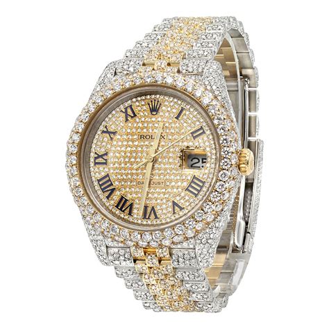 fake gold and diamond rolex